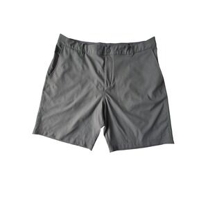 PUMA Golf Shorts Mens 40 Gray Performance Stretch DryCell Flat Front Casual